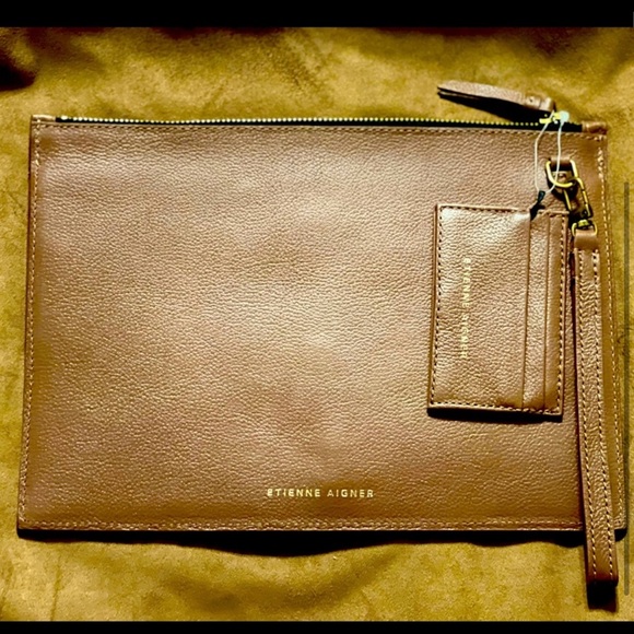 Etienne Aigner Harper Large clutch New in box - Picture 4 of 4